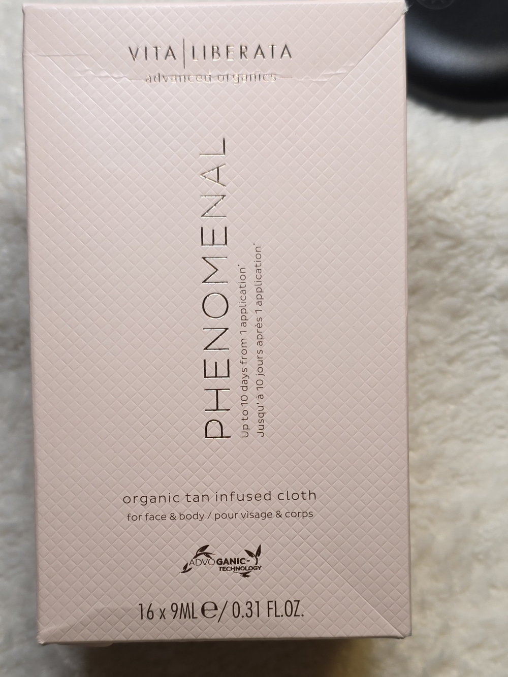 Vita Liberata Phenomenal Organic Tan Infused Cloths - Soft Pink